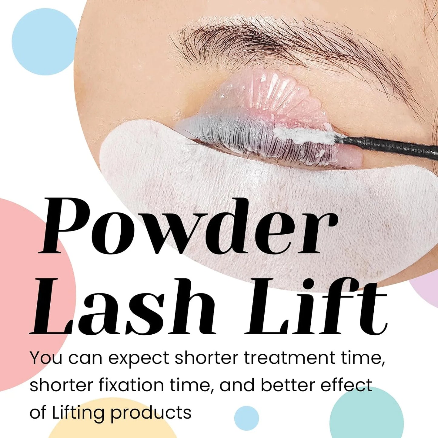 EZ LIFT MIXIE POWDER 10g -Lash Lift Powder-Super Mix Eyelash Perm Solution Achieve Glue-free for Lash Lift