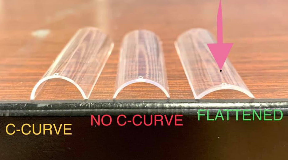 COFFIN TIPS 4XL - CLEAR