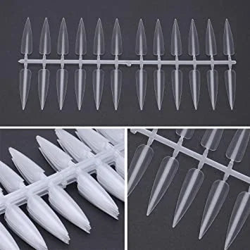 SAMPLE STILETTO NAIL TIPS 240PCS