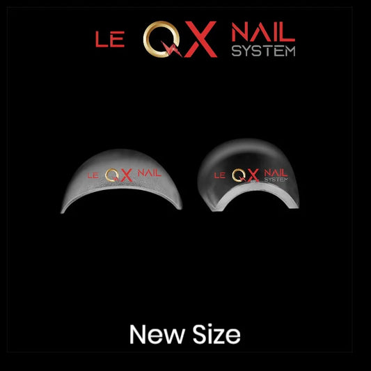 QX SOFT GEL TIPS - SHORT SQUARE - Full Coverage/ Prefile Clear. Buy 3 FREE 1