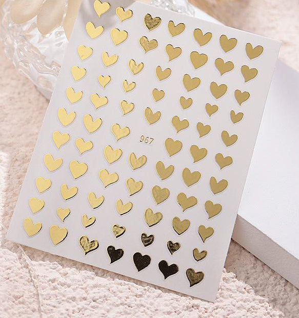 HEART STICKERS- Buy 2 free 2