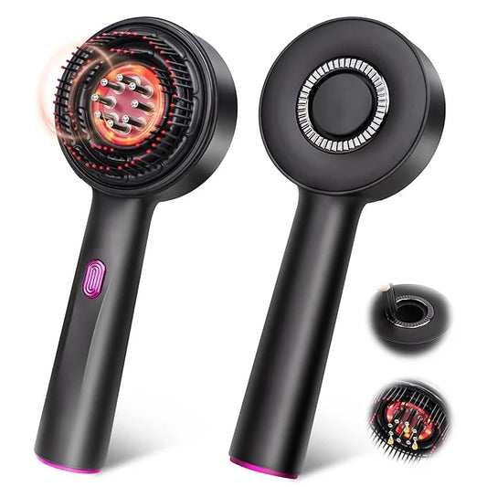 3 in 1 Scalp Massager Hair Growth Hair Oil Applicator, Electric Scalp Brush for Home,IPX7 Waterproof Electric Head Massager