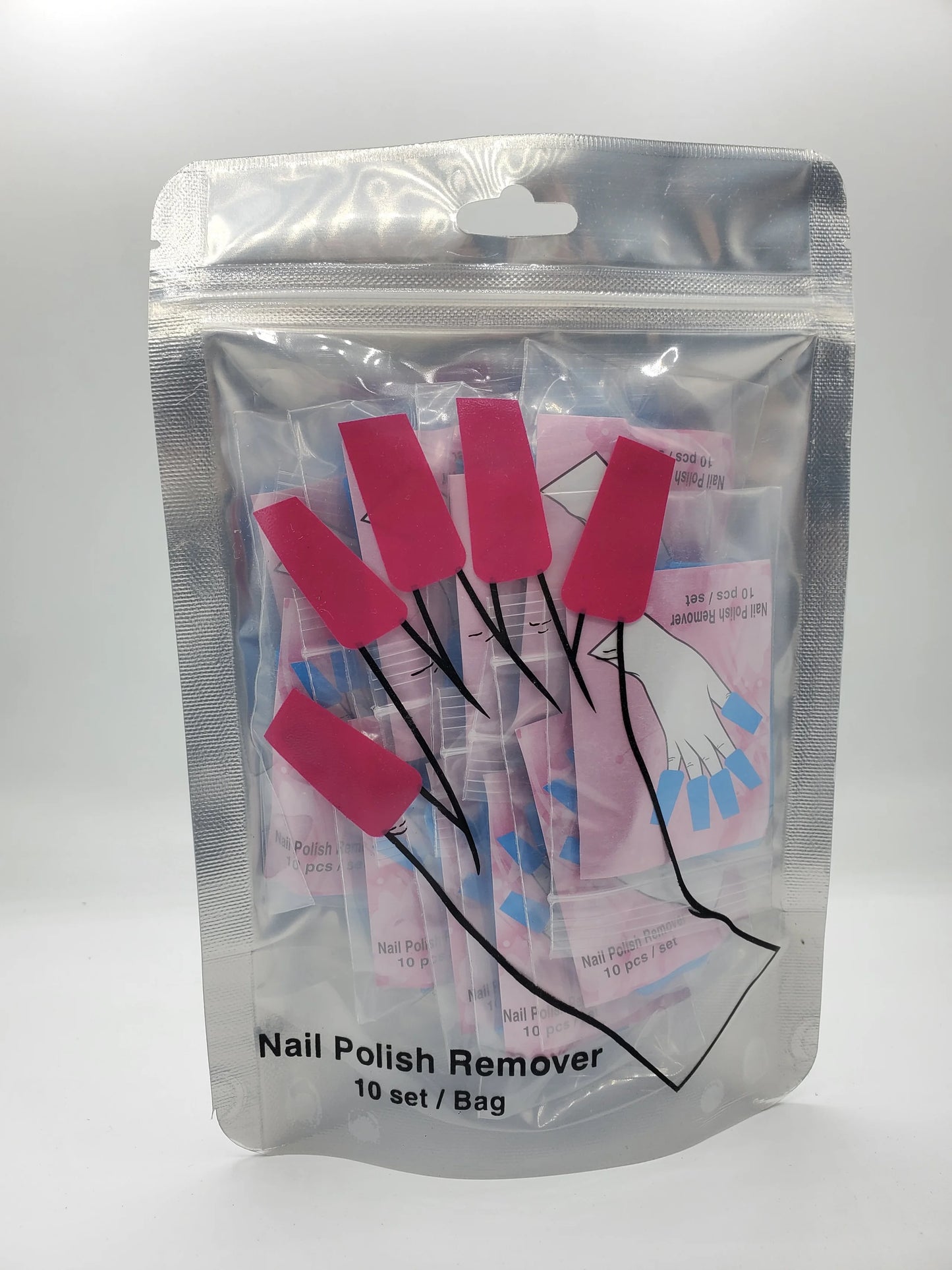 REUSABLE NAIL POLISH REMOVER WRAP- ACETONE RESISTANT