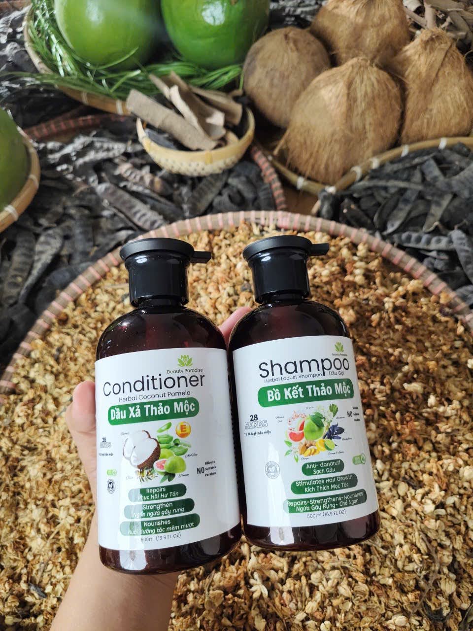 HERBAL SHAMPOO & CONDITIONER
