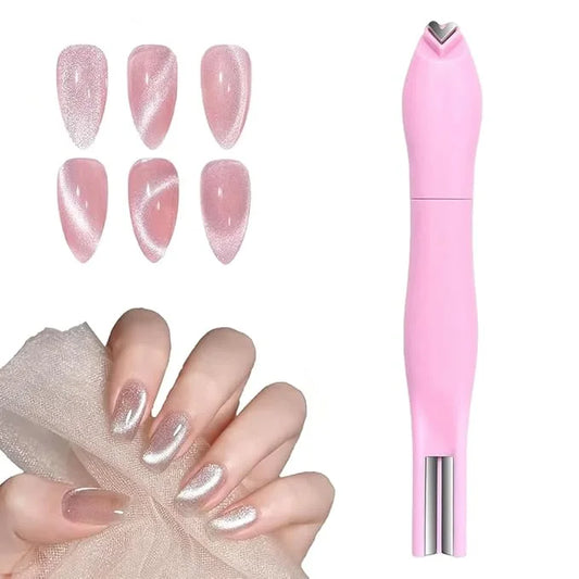 Cat Eye Magnet For Nails - HEART