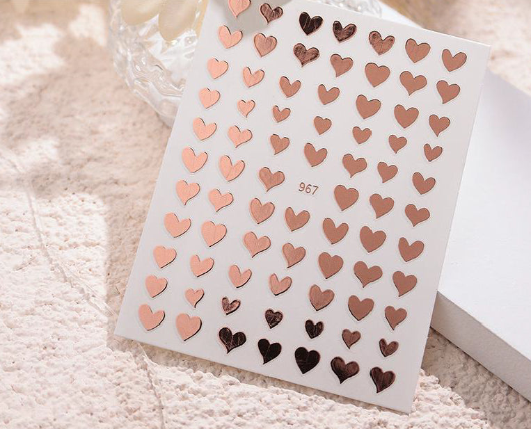 HEART STICKERS- Buy 2 free 2