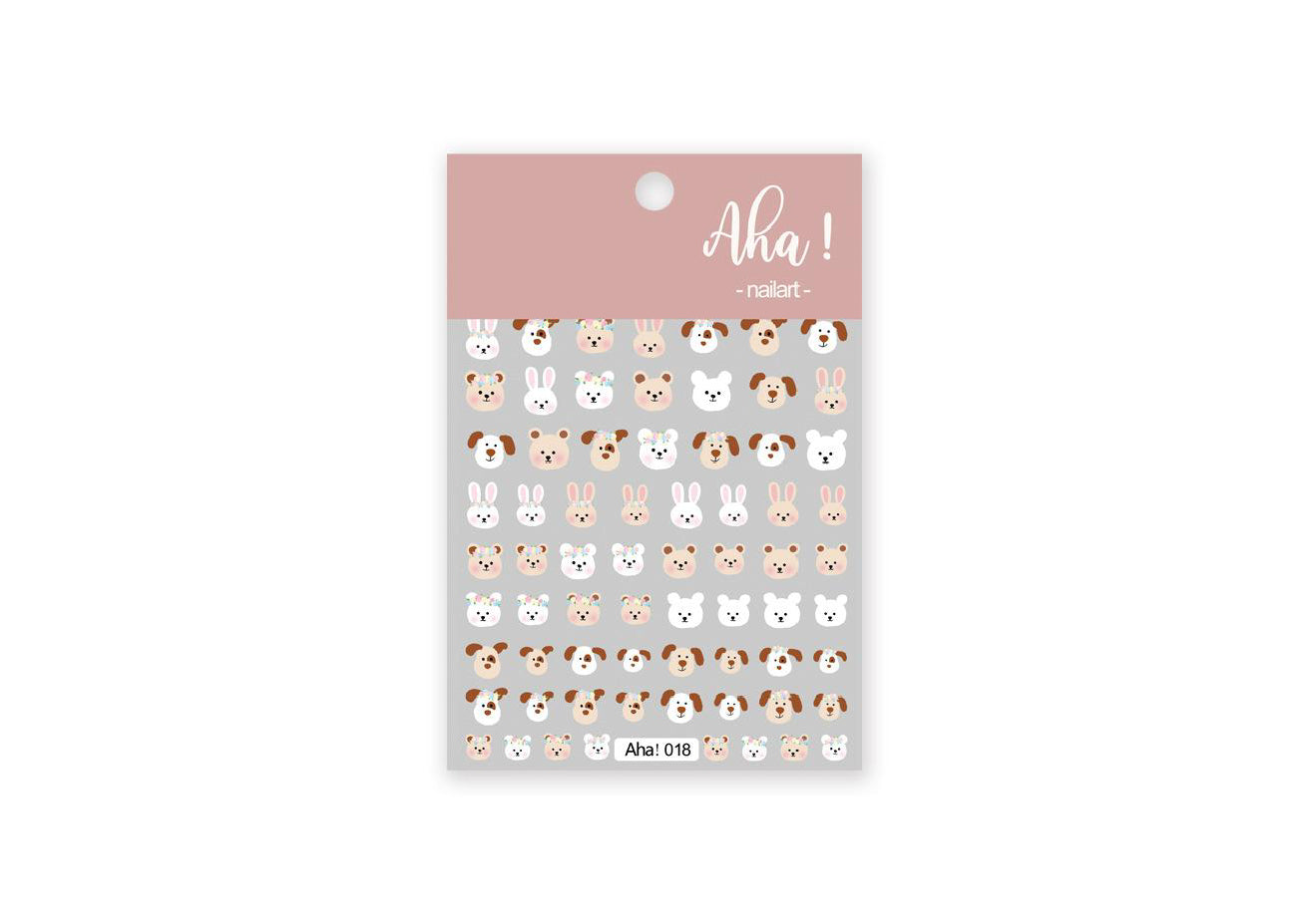 PASTEL & BUNNY PRINT STICKER- Buy 2 free 2