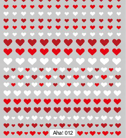 HEART STICKERS- Buy 2 free 2