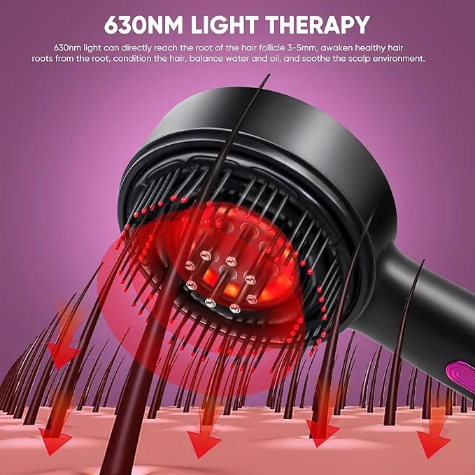 3 in 1 Scalp Massager Hair Growth Hair Oil Applicator, Electric Scalp Brush for Home,IPX7 Waterproof Electric Head Massager