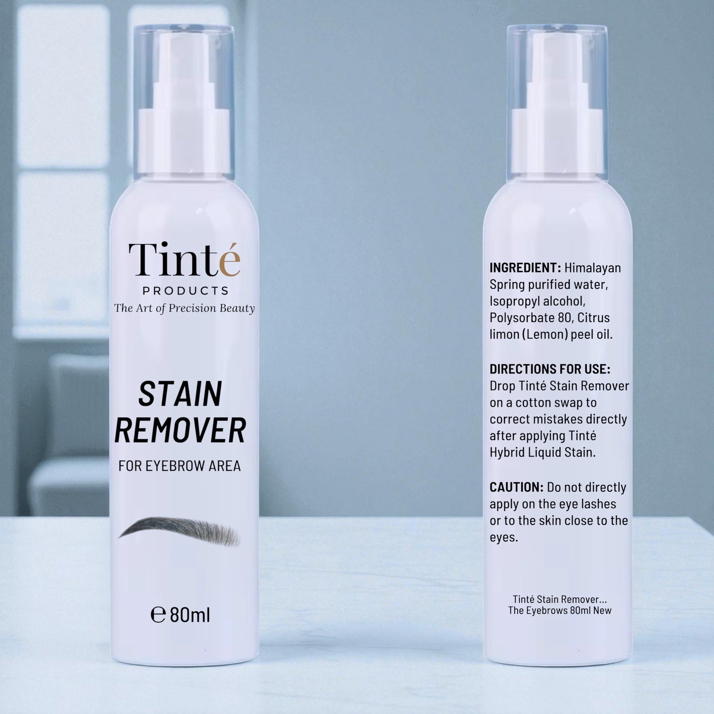 STAIN REMOVAL - FOR STAIN INK & BROW AREA