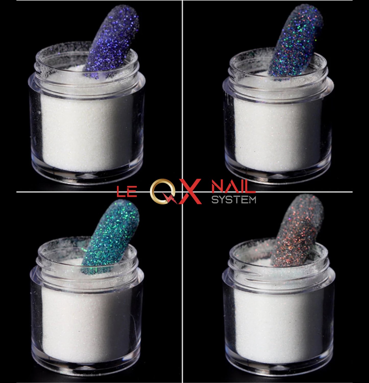 Shimmer White Rainbow Glitter