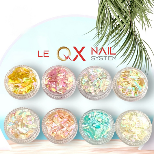 Abalone Flakes Pearlescent Shell Slices