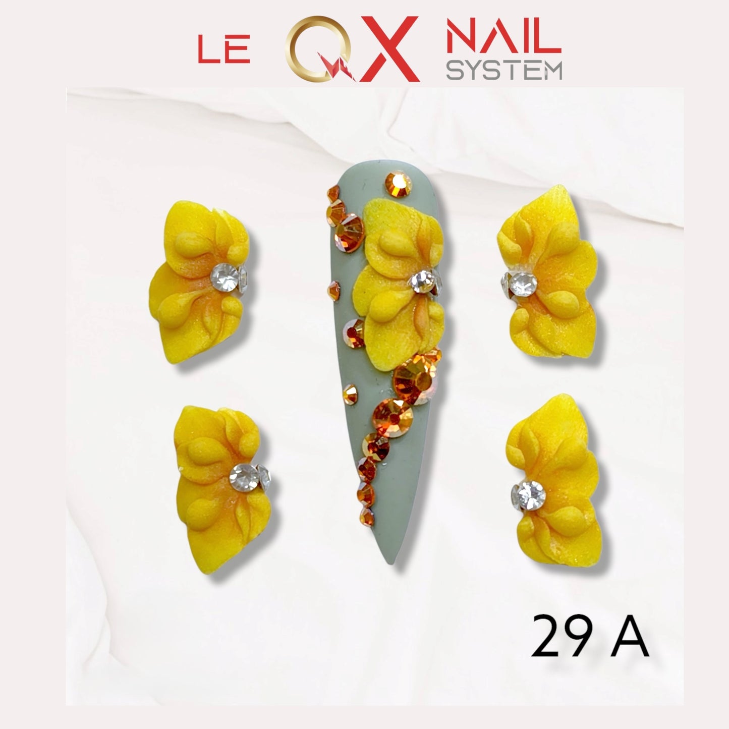 3D Flowers Acrylic HOT DEAL BUY 10 Free 5 - #1 to #30