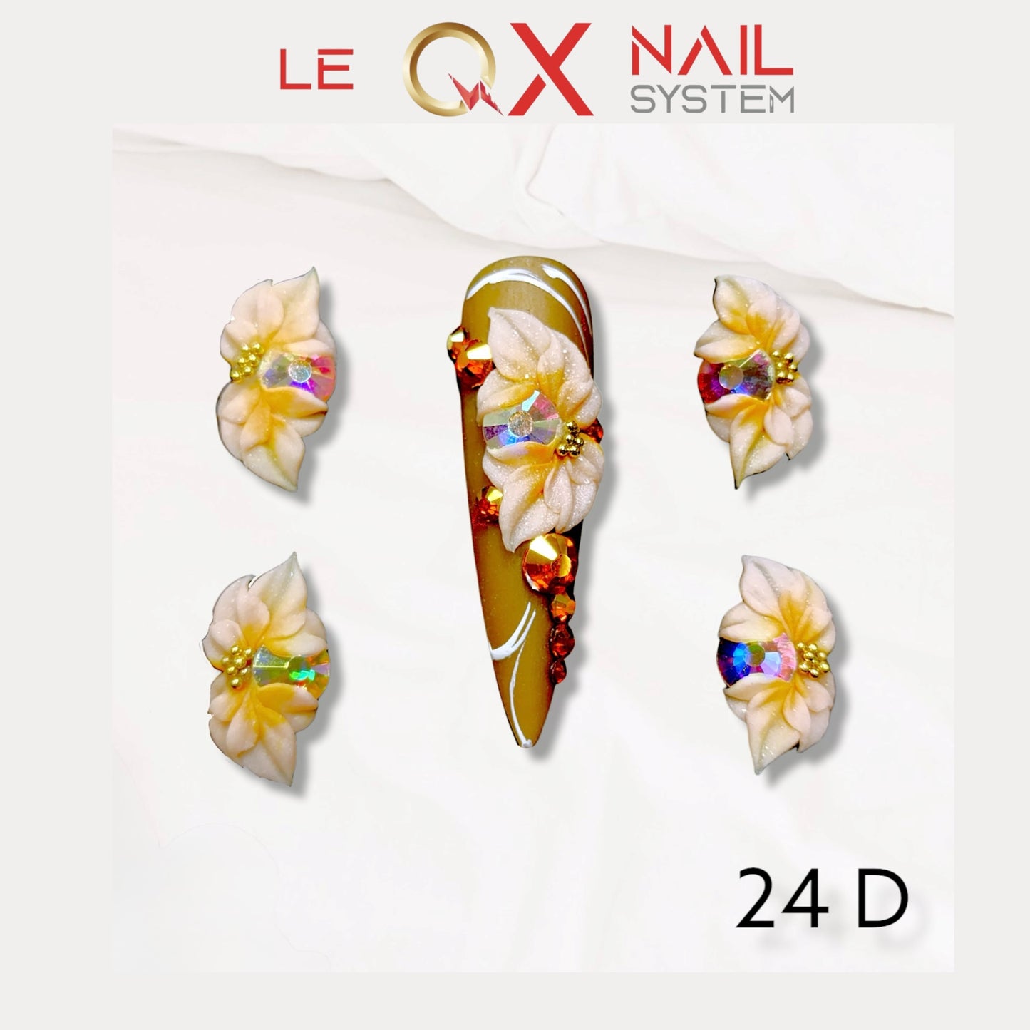 3D Flowers Acrylic HOT DEAL BUY 10 Free 5 - #1 to #30