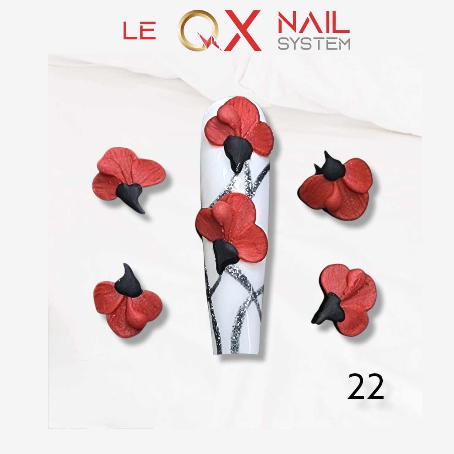 3D Flowers Acrylic HOT DEAL BUY 10 Free 5 - #1 to #30