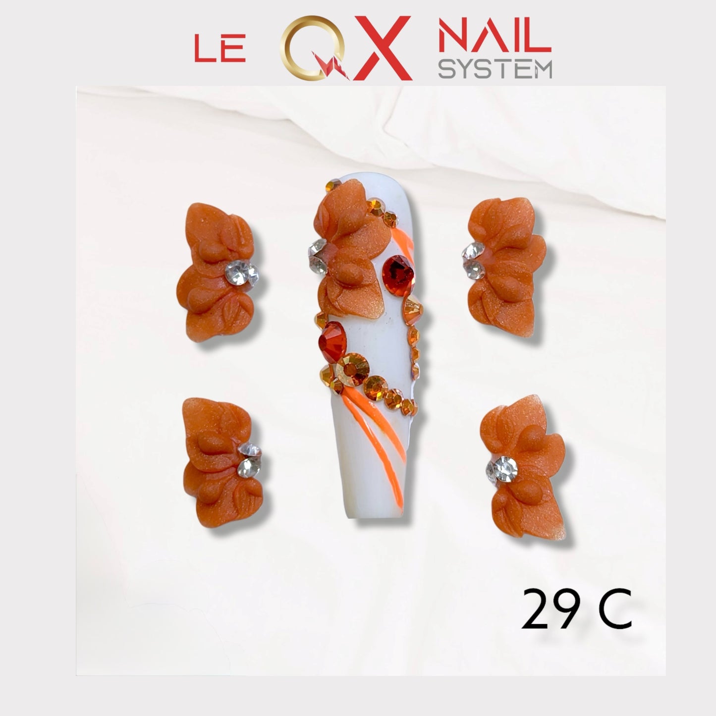 3D Flowers Acrylic HOT DEAL BUY 10 Free 5 - #1 to #30