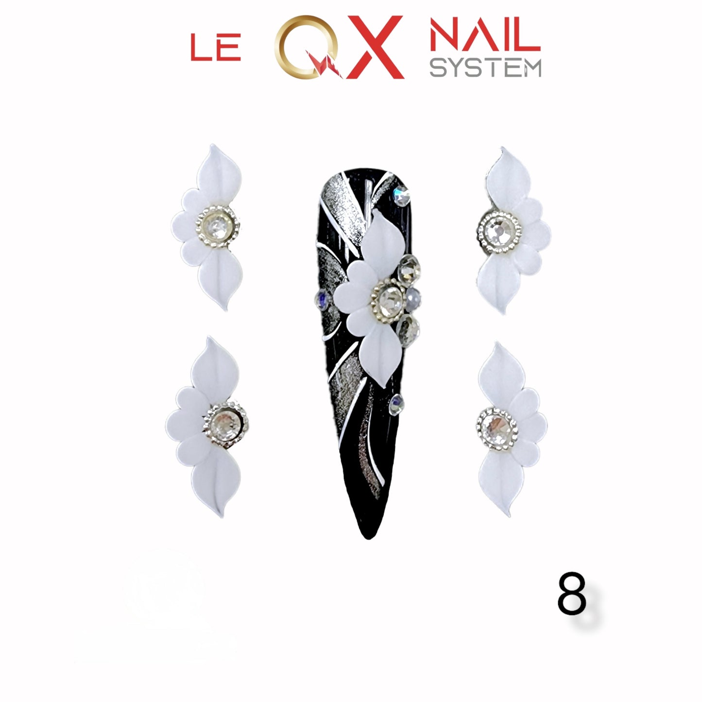 3D Flowers Acrylic HOT DEAL BUY 10 Free 5 - #1 to #30