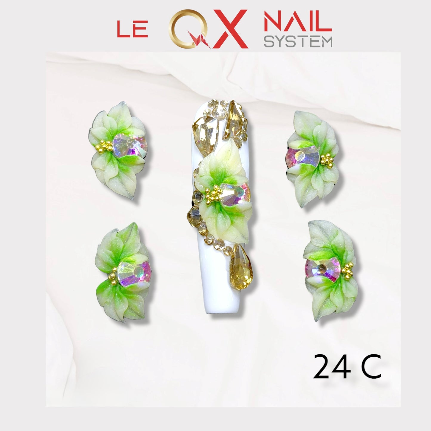 3D Flowers Acrylic HOT DEAL BUY 10 Free 5 - #1 to #30