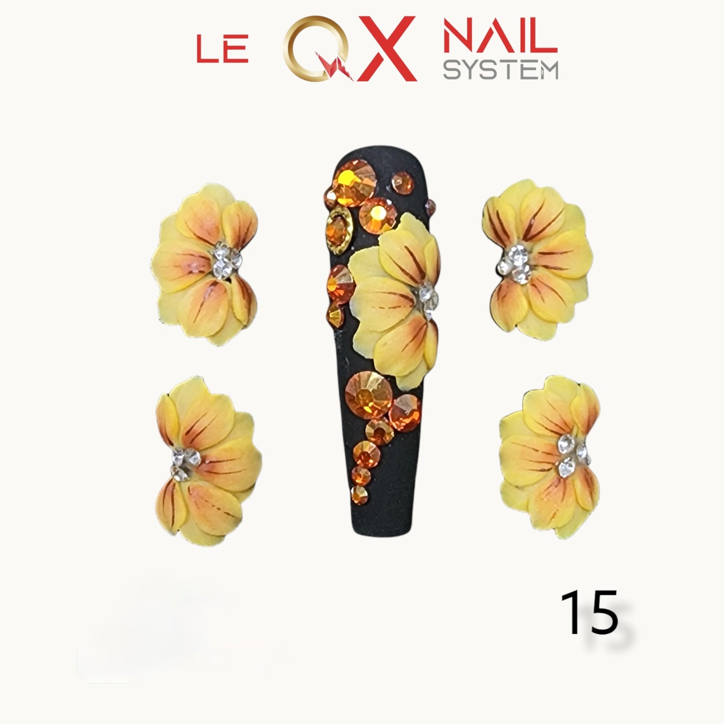 3D Flowers Acrylic HOT DEAL BUY 10 Free 5 - #1 to #30
