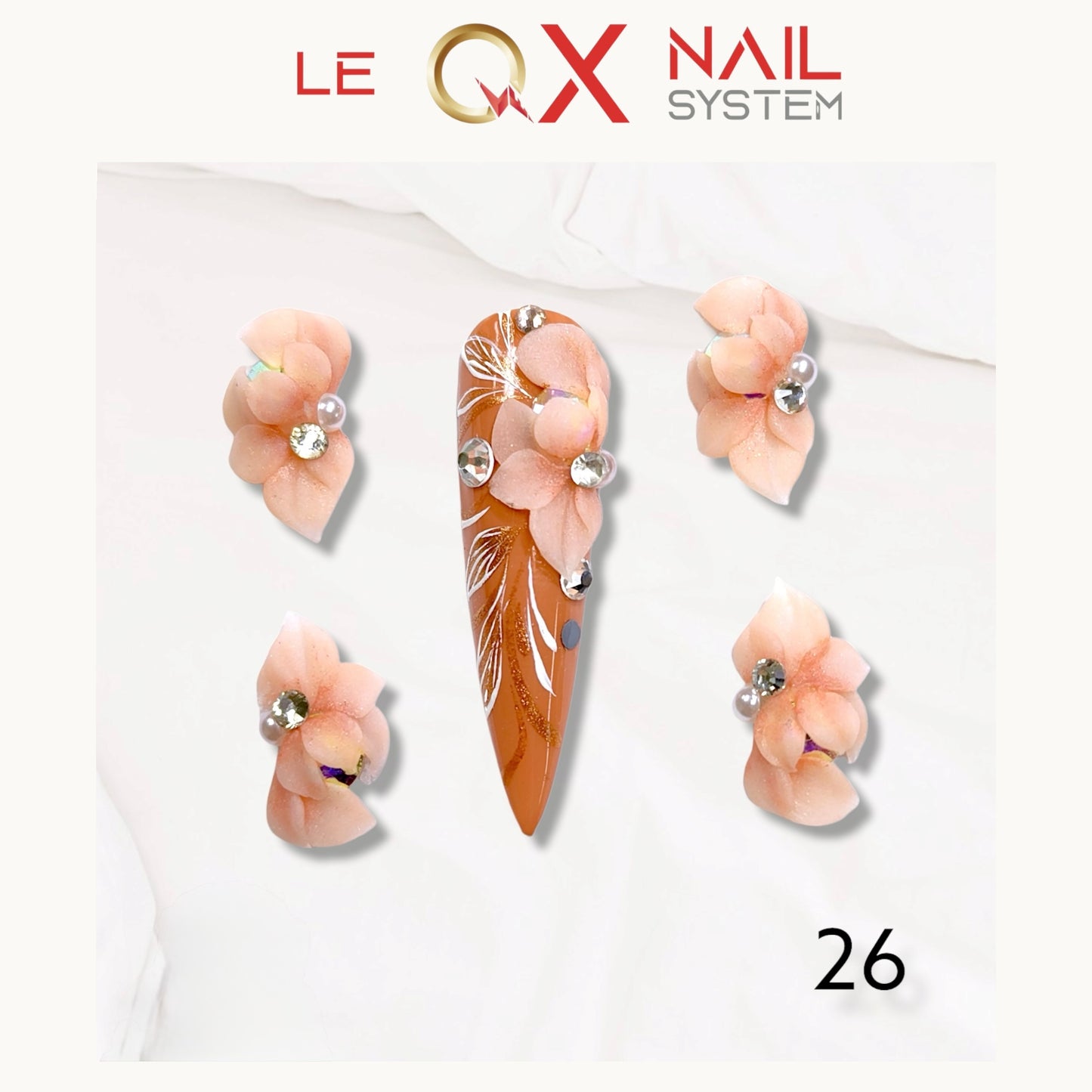 3D Flowers Acrylic HOT DEAL BUY 10 Free 5 - #1 to #30