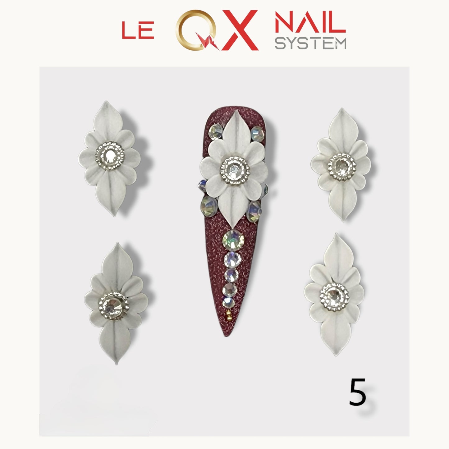 3D Flowers Acrylic HOT DEAL BUY 10 Free 5 - #1 to #30
