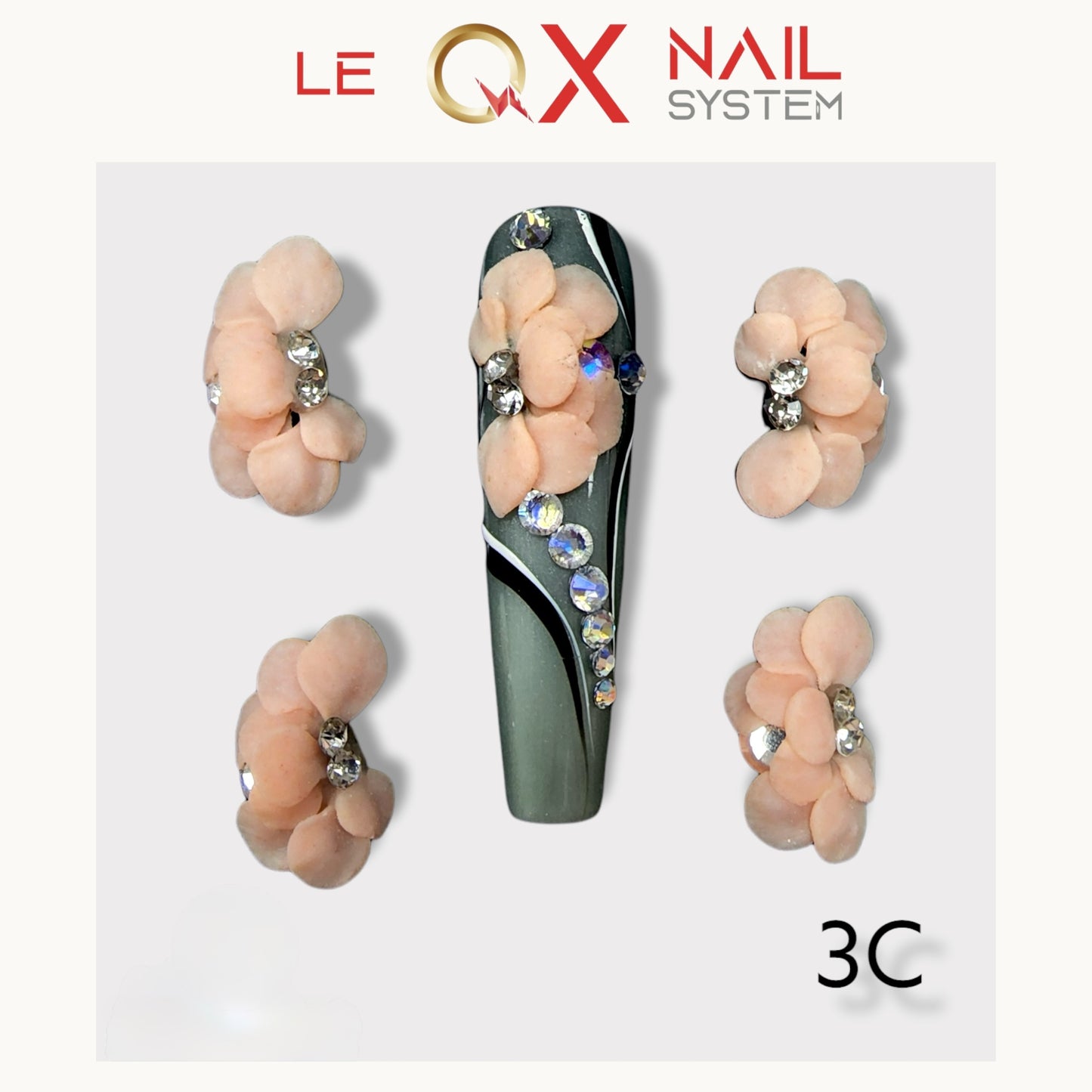 3D Flowers Acrylic HOT DEAL BUY 10 Free 5 - #1 to #30