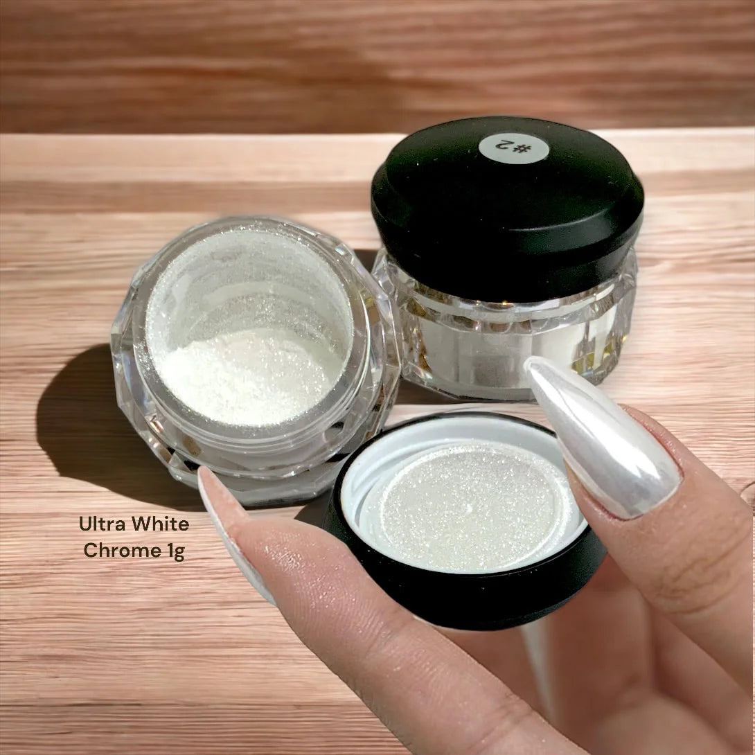 Ultra White Chrome- Jar 1g