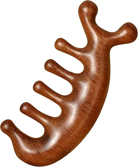 GUASHA COMB-Dolphin-inspired shape