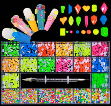 Rhinestones Box 2500pcs FREE STONE PICKER. BUY 1 BOX Get a FREE DIAMOND GLUE.