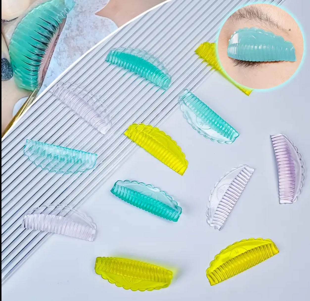 SHELL LASH RODS-HIGH QUALITY- RANDOM COLORS