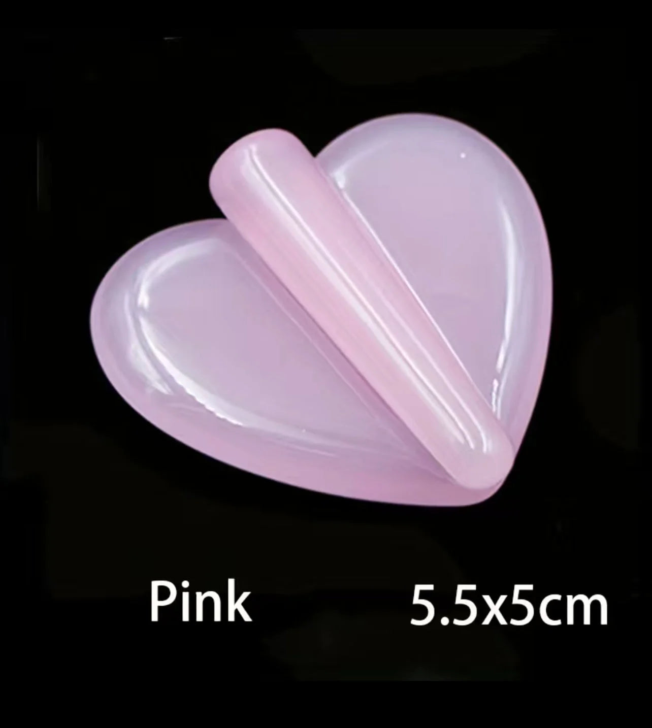 Heart Shape Nail Art Metal Slice Rivet Embossed Mold Metal Frame Bend Curve