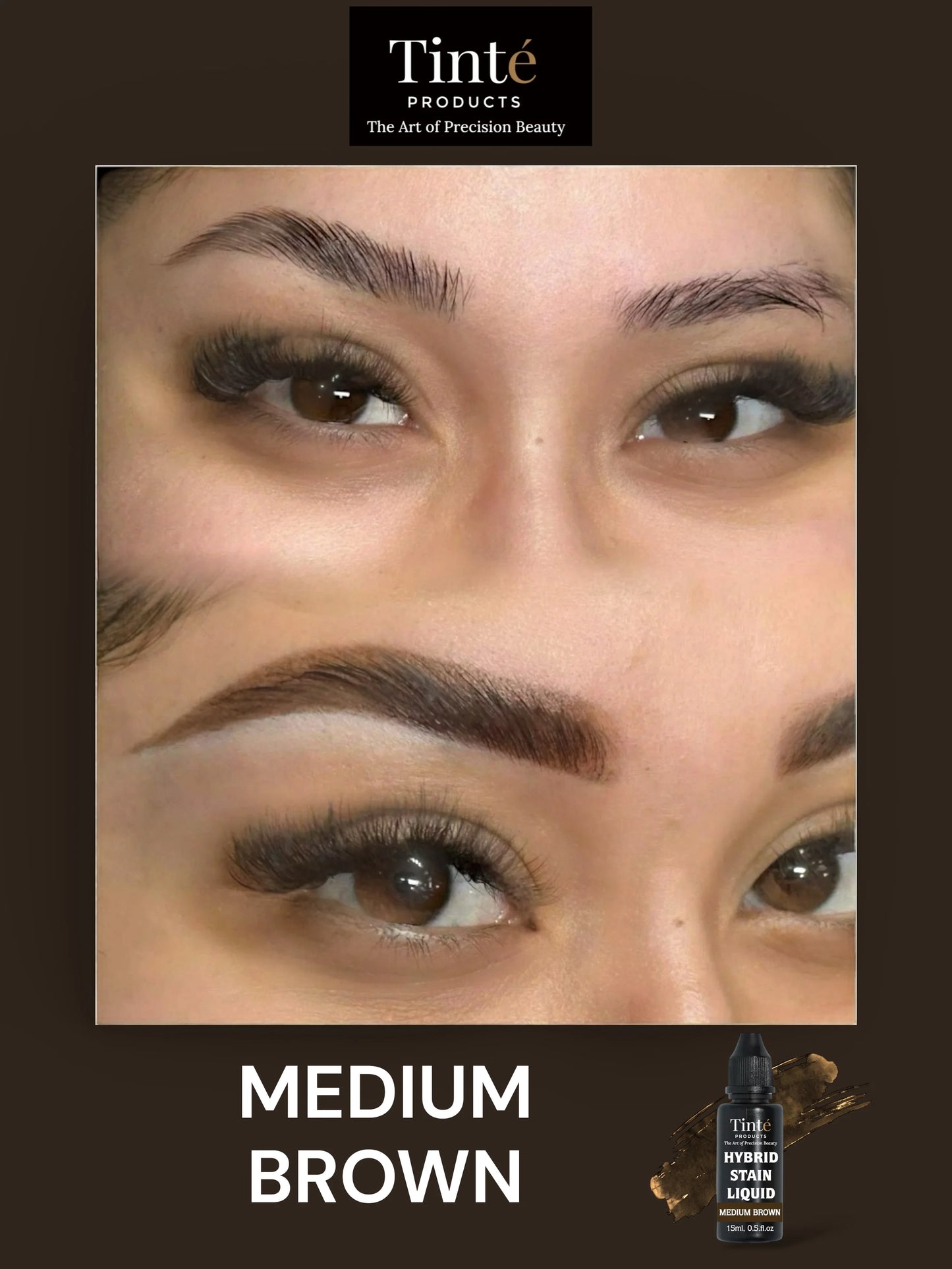 HYBRID STAIN LIQUID- BROW INK