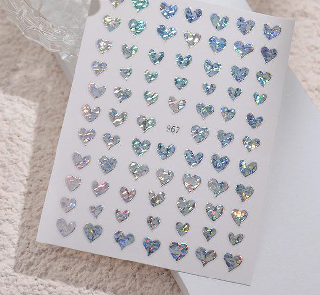 HEART STICKERS- Buy 2 free 2