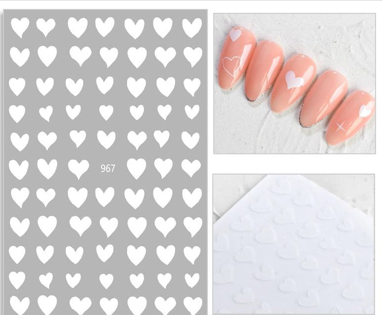 HEART STICKERS- Buy 2 free 2