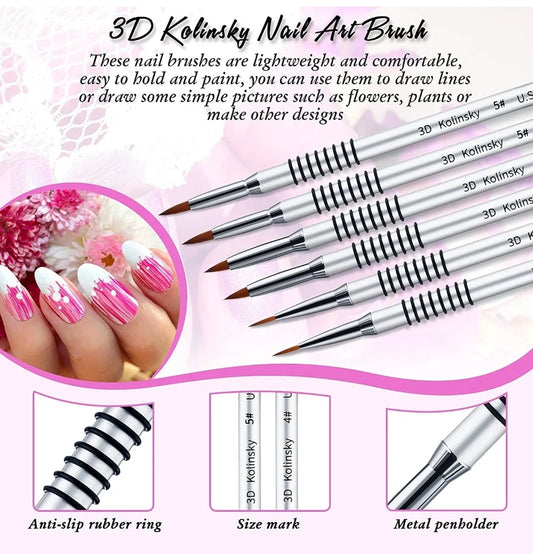 Easy Flowers Brush Set