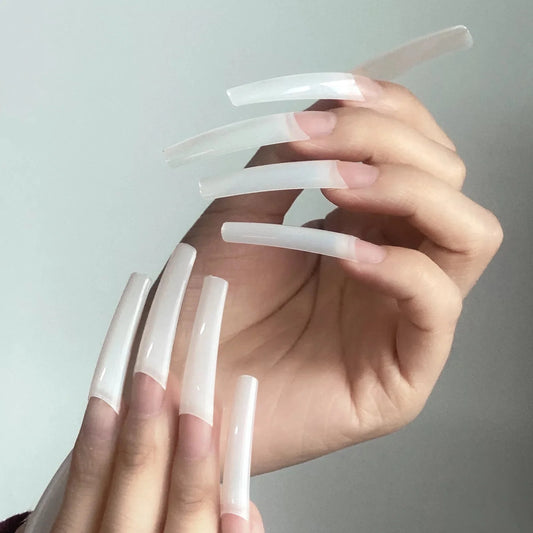 Natural Straight Tips 550pcs- Buy 10 free 4